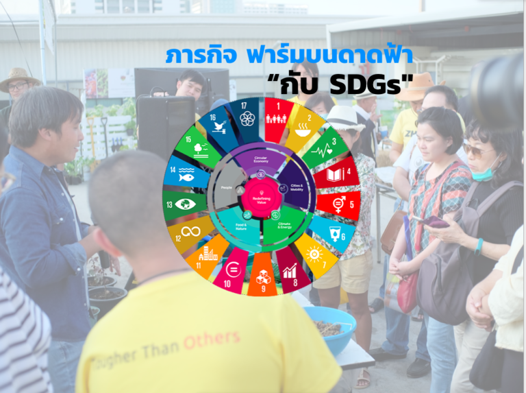 เป้าหมายการพัฒนาอย่างยั่งยืน กับ ภารกิจ ฟาร์มบนดาดฟ้า ของบางกอก รูฟท็อป ฟาร์มมิ่ง